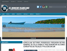 Tablet Screenshot of elboncheisabelino.com